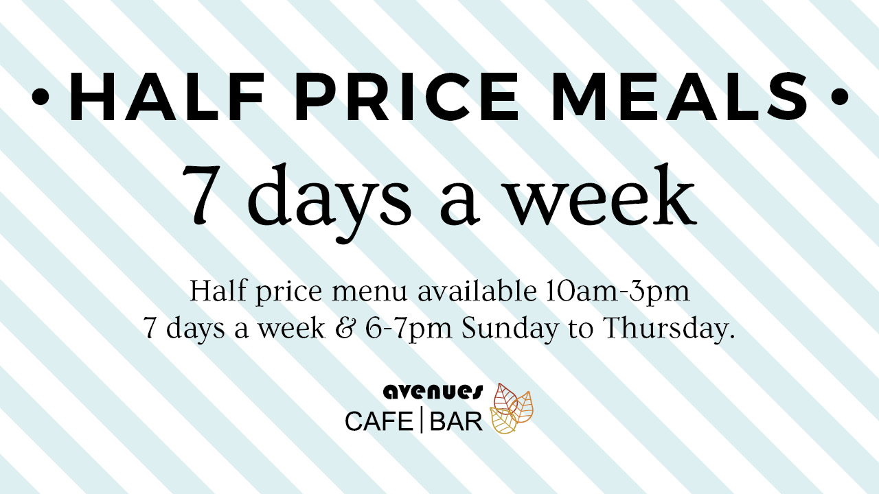 avenues-half-price-menu-image Half Price Meals