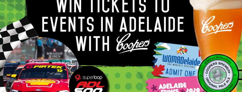 Win Tickets to Adelaide Events